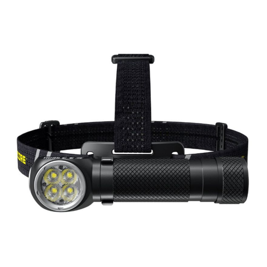 Nitecore HC35 - L-Shaped Headlamp Manual
