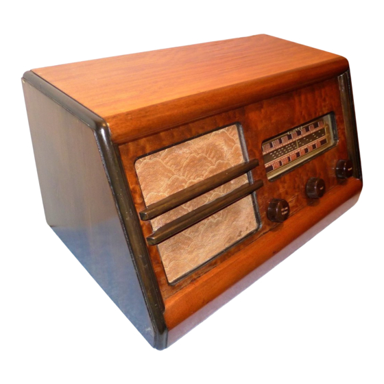 Philco 611 Service Manual