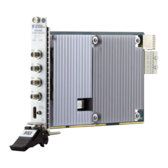 National Instruments PXIe-5433 Calibration Procedure
