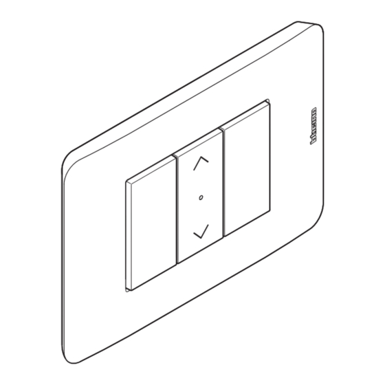 Bticino JB4027C Manual