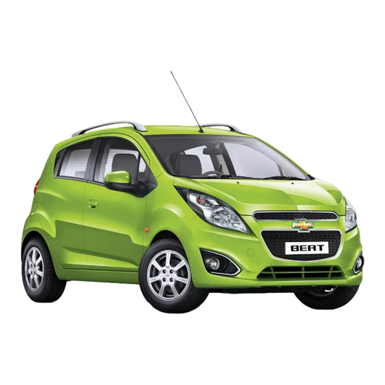 Chevrolet BEAT LPG Owner's Manual