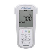 Horiba Scientific LAQUAact-PH120 Instruction Manual