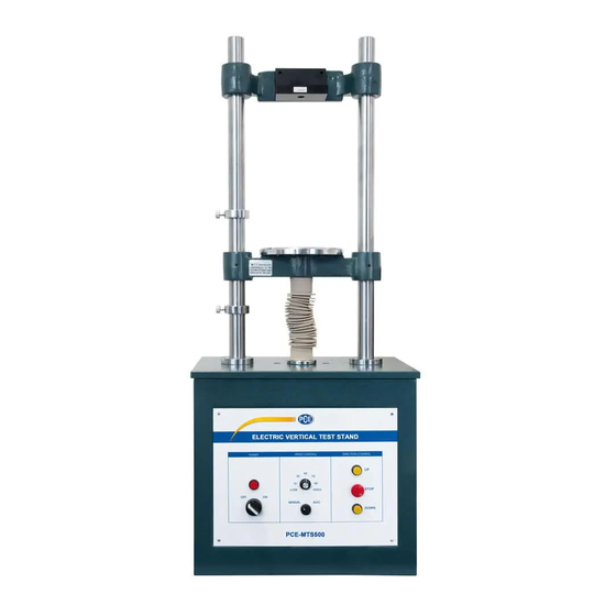 PCE Instruments PCE-MTS500 Instruction Manual