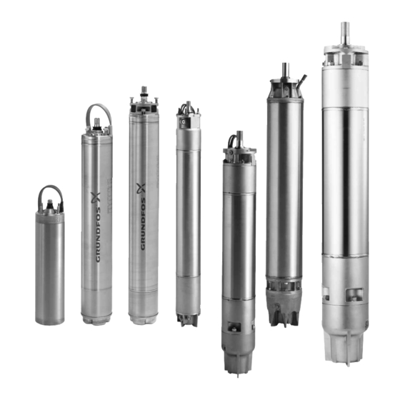 Grundfos MMS Series Installation And Operating Instructions Manual