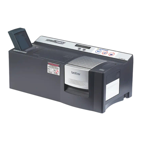 Brother Stampcreator PRO SC2000USB Quick Reference
