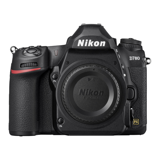 NIKON D780 REFERENCE MANUAL Pdf Download | ManualsLib