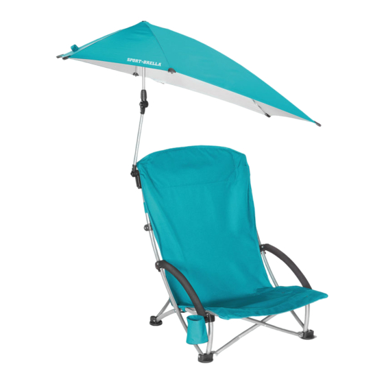 SPORTBRELLA BEACH CHAIR INSTRUCTION MANUAL Pdf Download ManualsLib