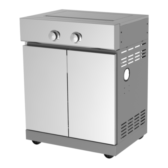 BARBEQUES GALORE ALFRESCO BG229SBG INSTRUCTIONS FOR ASSEMBLY AND USE