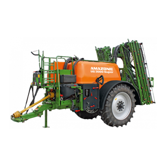 Amazone UG 2200 Super Operating Manual