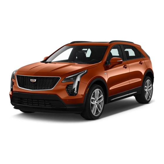 GMC CADILLAC XT4 2019 OWNER'S MANUAL Pdf Download ManualsLib