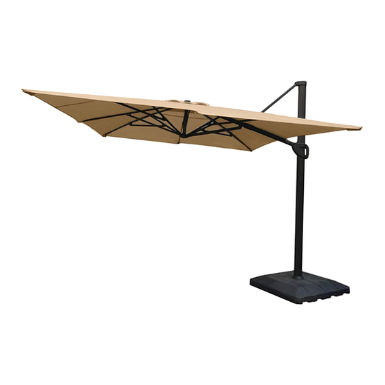 Backyard Creations Offset Umbrella Replacement Parts Reviewmotors.co