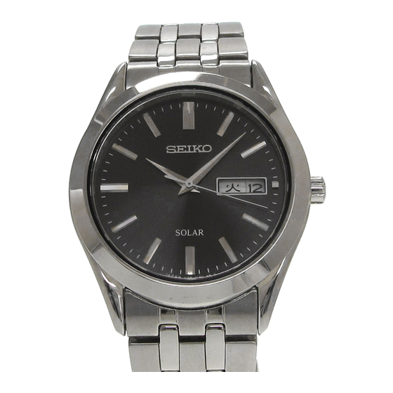 SEIKO V157A PARTS LIST/TECHNICAL MANUAL Pdf Download | ManualsLib