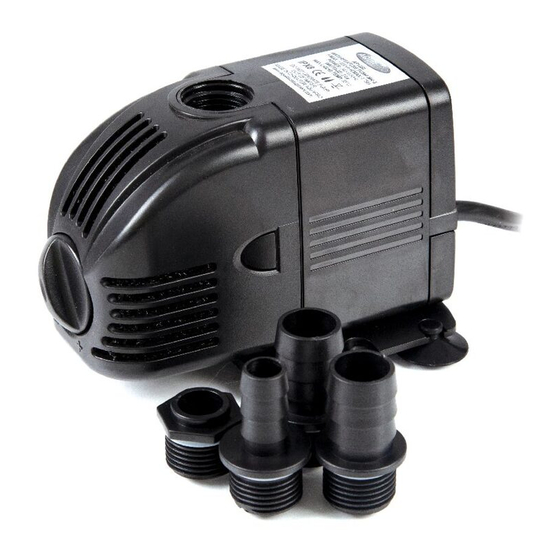 PondMAX HP550 Instruction Manual