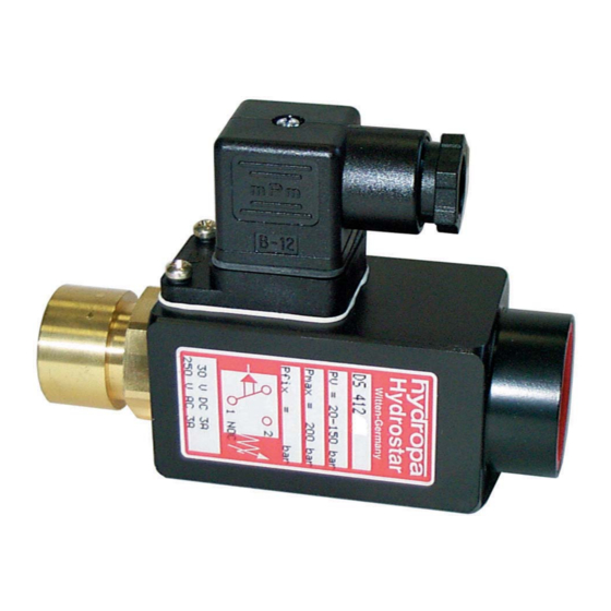 Hydropa HYDROSTAR DS-4 7 Series Manuals