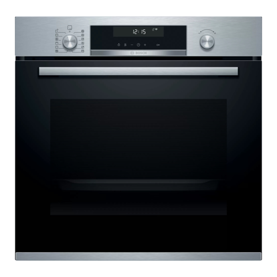 Bosch HB 78 6 Series User Manual And Installation Instructions