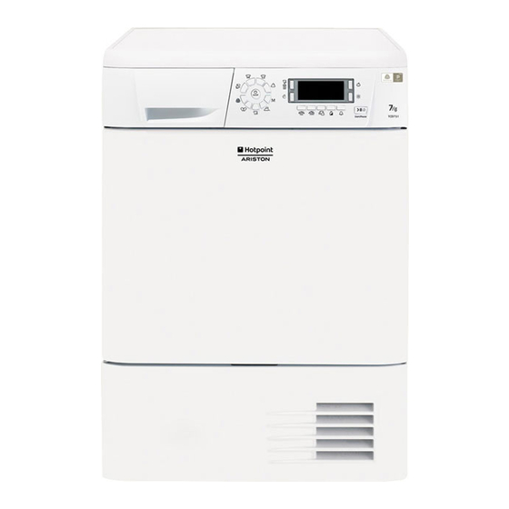 Hotpoint Ariston TCD G51 Instruction Booklet