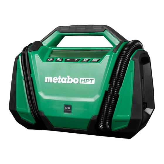 Metabo HPT UP 18DA Manual