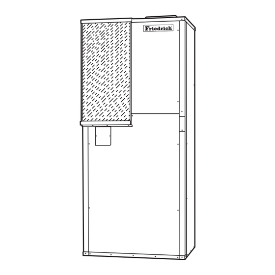 Friedrich VERT-I-PAK B-SERIES Installation & Operation Manual
