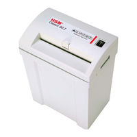 HSM Primo 800 Operating Instructions Manual