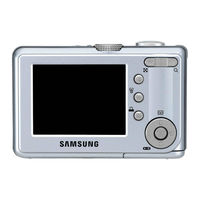 Samsung S500 - Digimax 5.1MP Digital Camera User Manual