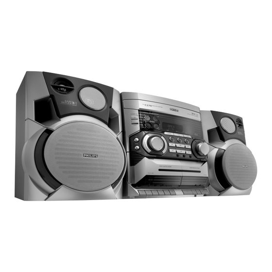 Philips FWC270/19 User Manual