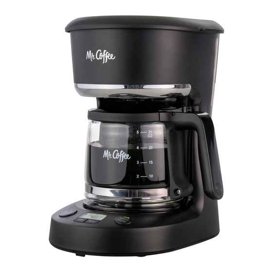 MR. COFFEE PC05 SERIES USER MANUAL Pdf 