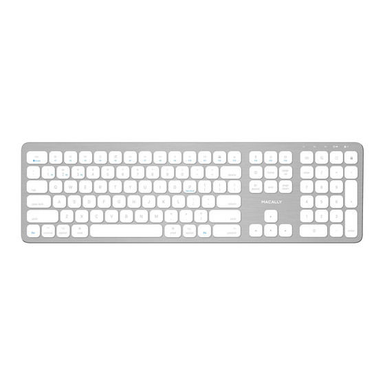 macally bluetooth keyboard not connecting