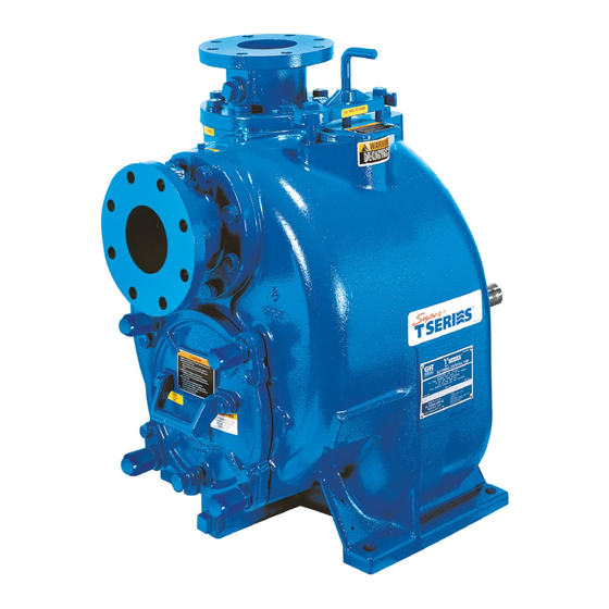 GORMANN-RUPP PUMPS SUPER T SERIES INSTALLATION, OPERATION, AND ...