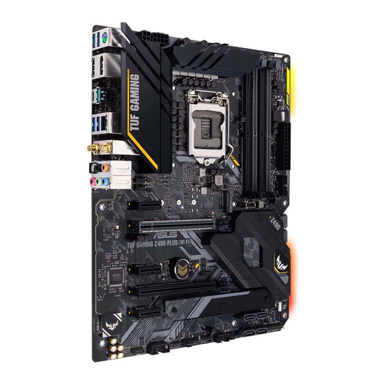 Asus TUF Gaming Z490-PLUS Manual