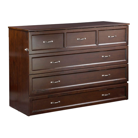 ATLANTIC FURNITURE DEERFIELD MURPHY BED ASSEMBLY INSTRUCTIONS MANUAL