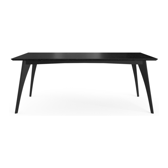 BROSA GINA DINING TABLE 200CM ASSEMBLY MANUAL Pdf Download ManualsLib