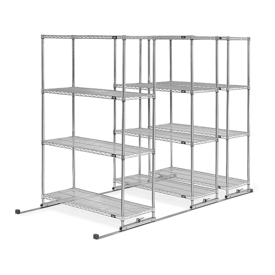 Uline Sliding Storage Shelves 