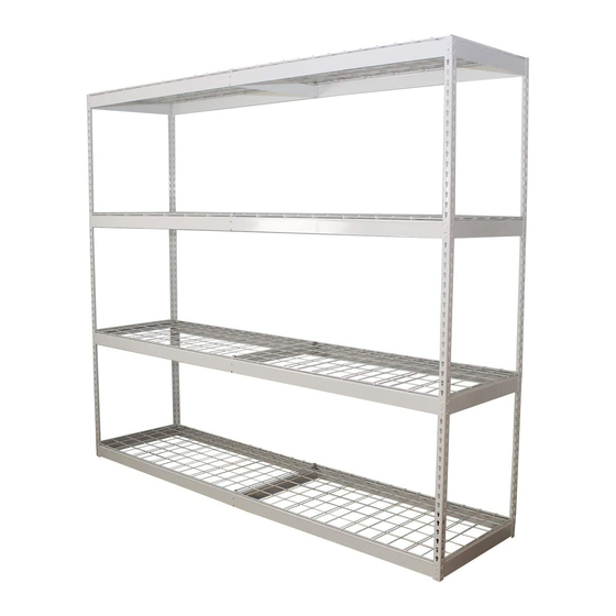 SAFERACKS GARAGE SHELVING SERIES ASSEMBLY INSTRUCTIONS Pdf Download