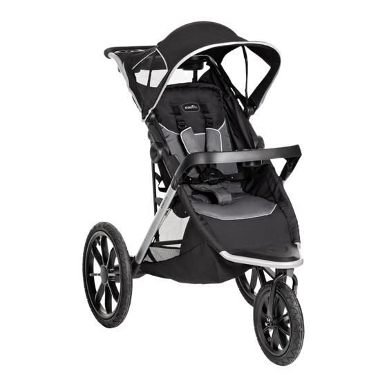 Evenflo platinum 2025 invigor8 jogging stroller