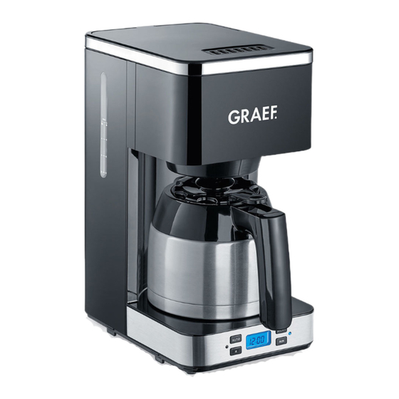 Graef FK 512 Operating Instructions Manual