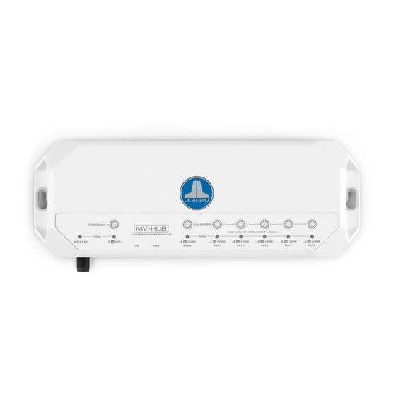 JL Audio MVi-HUB Connection Manual