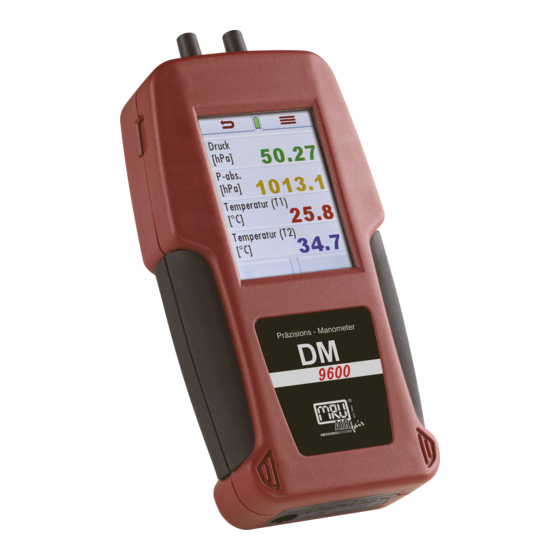 mru DM 9600 User Manual