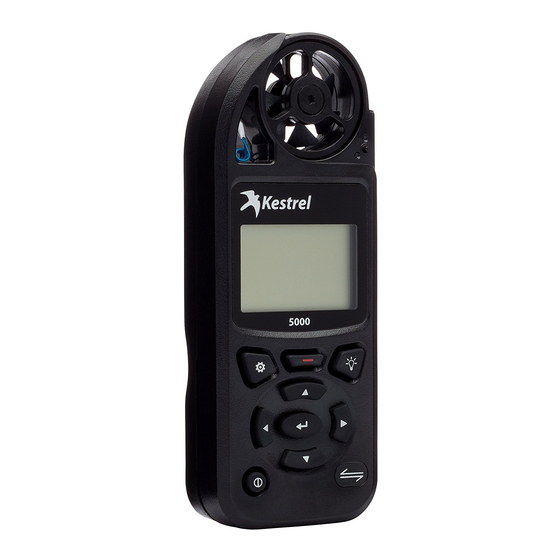 Kestrel 5100
Racing User Manual