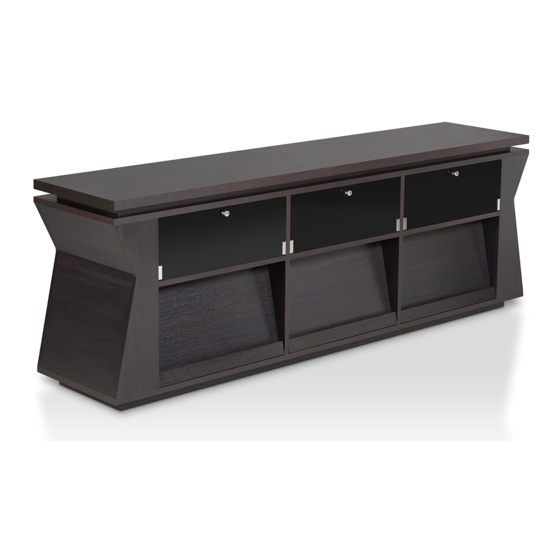 Furniture of America YNJ-15501C5-TV Assembly Instructions Manual