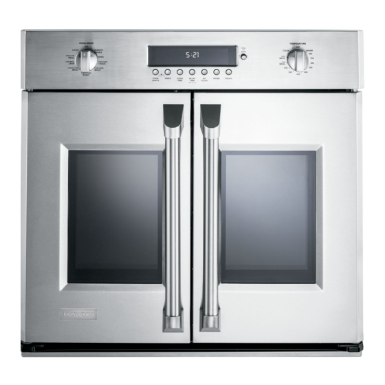 GE ZET1FH2SS French-Door Wall Oven Manuals