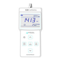 Apera Instruments EC400 Instruction Manual