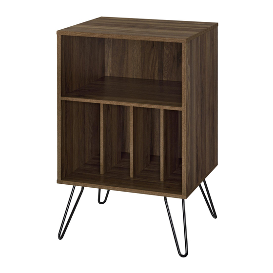 Ameriwood HOME Novogratz 1324222COM Stand Manuals