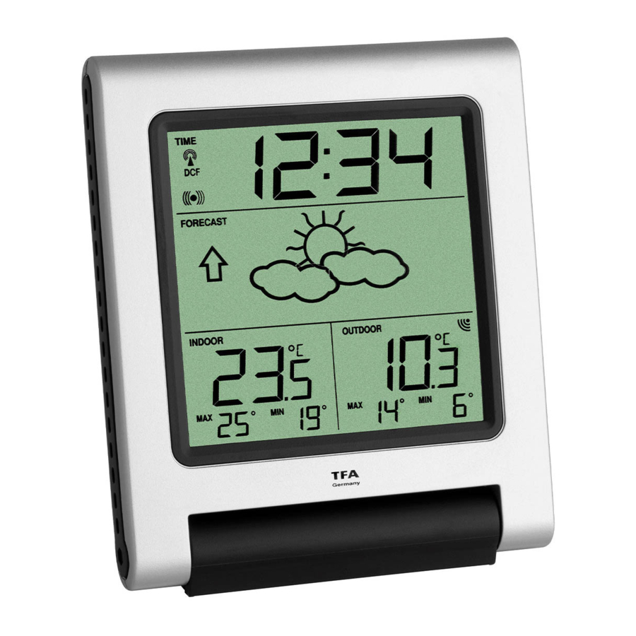 TFA 35.1089.IT - Weather Station Manual