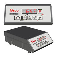 Geco GH11RB User Instructions