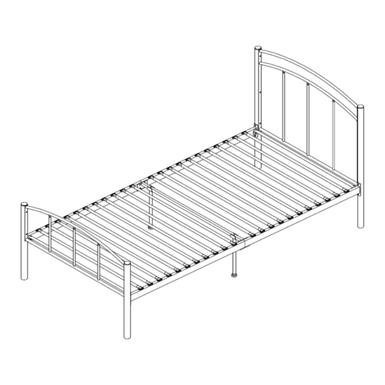 Next SB BLUE METAL BED 651261 Assembly Instructions Manual