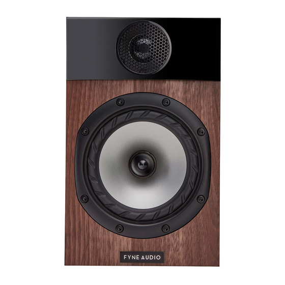 Fyne Audio FYNE ADVICE F300i Series Information Manual