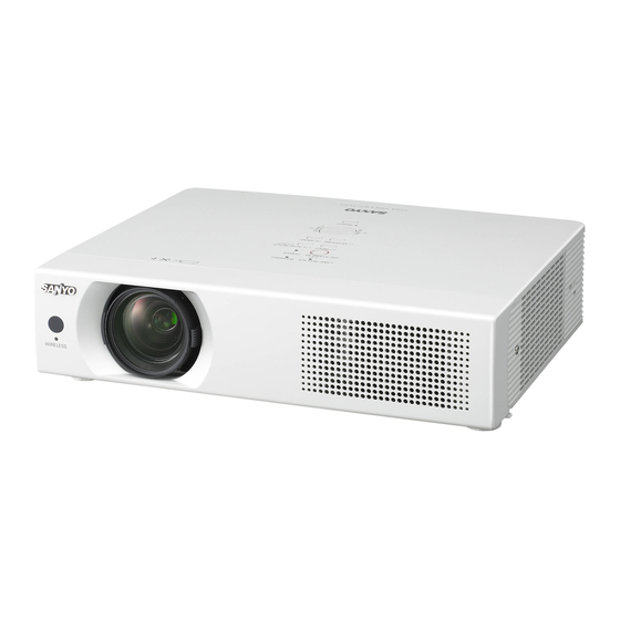 Sanyo PLC-XU116 Service Manual
