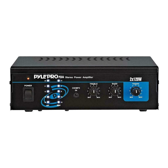 Pyle pca2 2x40w stereo fashion amplifier