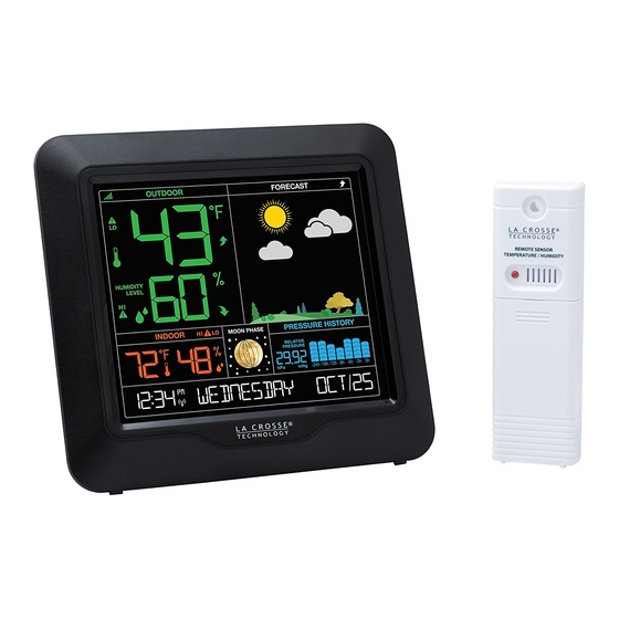 La Crosse S81120 Wireless Weather Station with Wind Temperature and Humidity