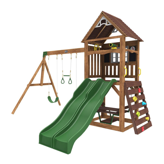 KIDKRAFT CEDAR SUMMIT LINDALE PLAYSET F29130 INSTALLATION AND OPERATING